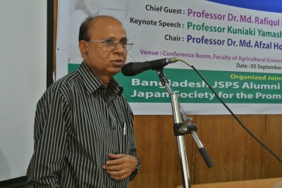 Prof. Dr. M. Hossain mae closing remark