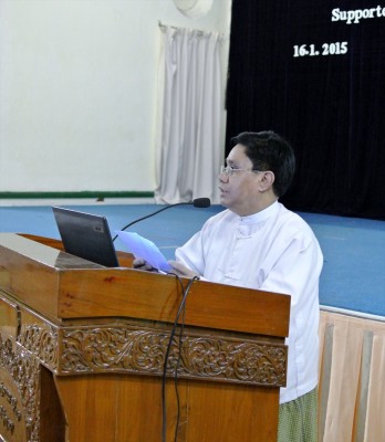Closing remarks by Prof. Dr. Kyaw Naing, Pro-Rector, University of Yangon
