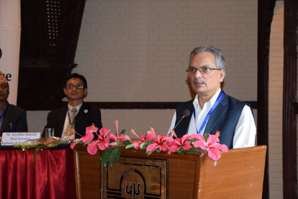 Hon. Dr. Baburam Bhattarai, former Prime Minister of Nepal