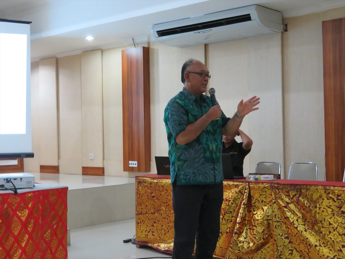 Dr. I Gede Putu Wirawan, Head of Central Laboratory for Genetic Resources, Udayana University