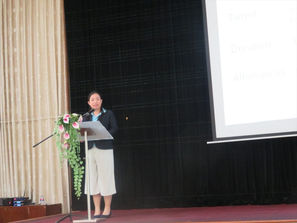 Ms. Akiko Doi, International Program Associate, JSPS Bangkok Office