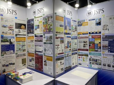 Poster display of Japanese universities based in Thailand